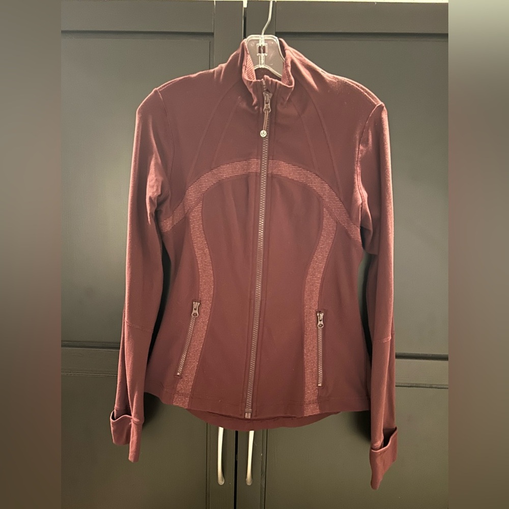 Lululemon Define Jacket in Burgundy